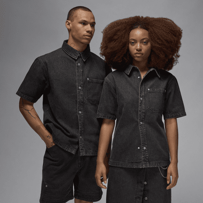 NIKE AIR JORDAN デニムTシャツ ユニセックス 大人気 NIKE公式】エア ジョーダン メンズ デニム トップ.オンライン